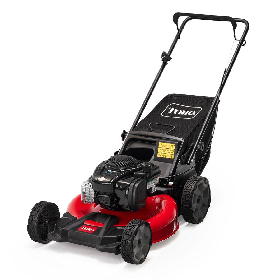 Toro 21311 21 Inch (53 cm) Recycler High Wheel Push Gas Lawn Mower - Perfect for Large Yards & Tough Grass Cutting