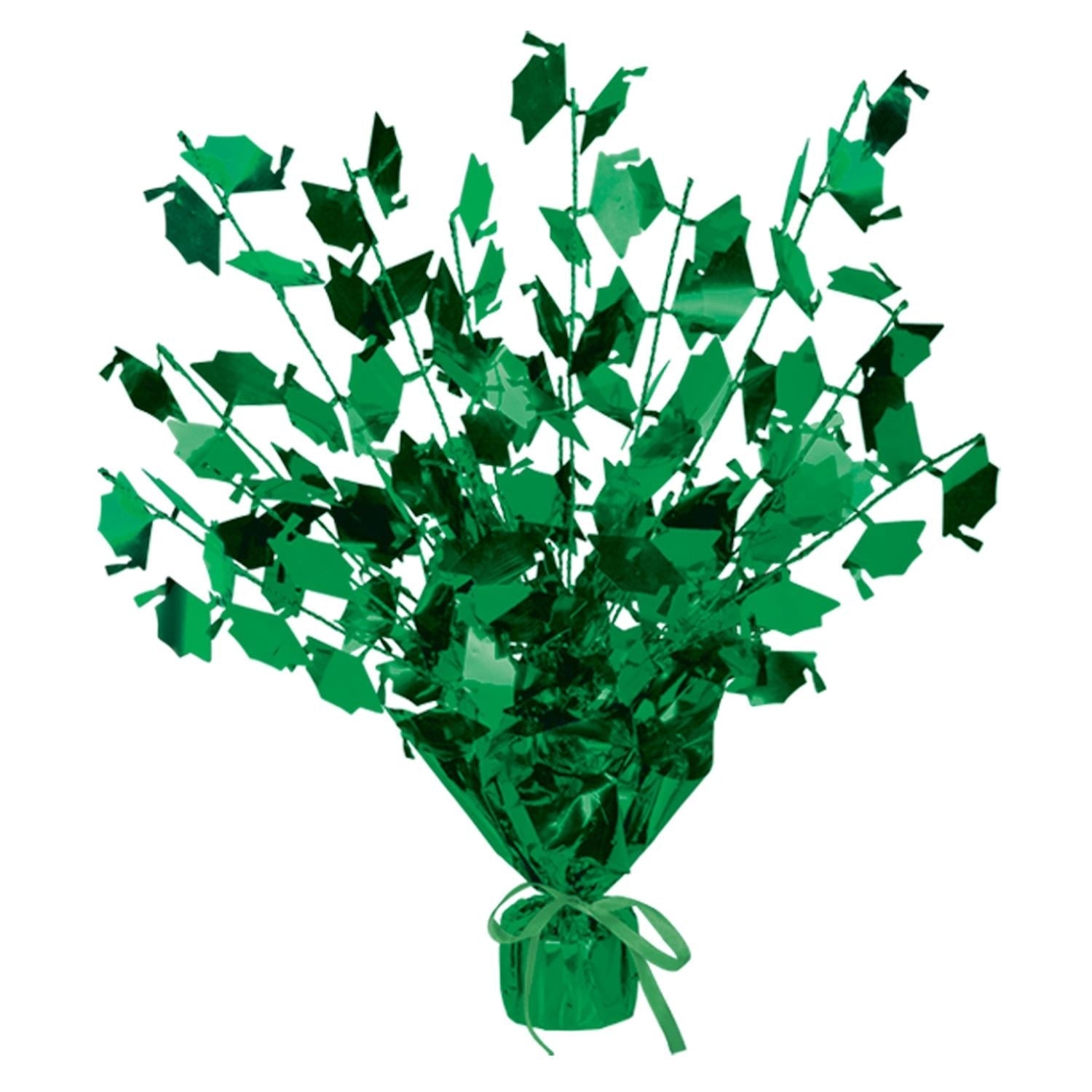 12 Pack Beistle Graduation Party Centerpieces - Green Decorative Table Decor for Graduation Ceremony, Party & School Events