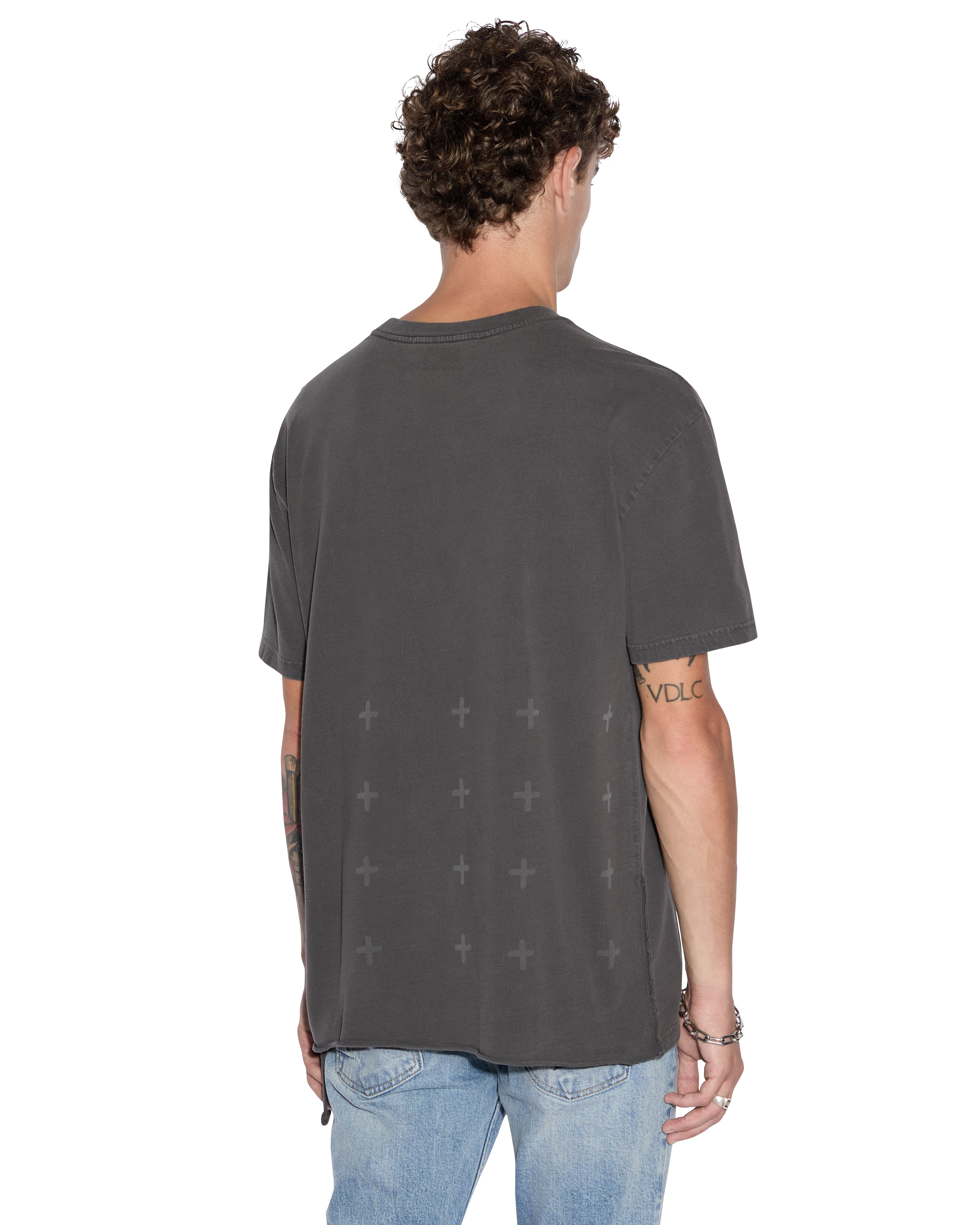 APEX BIGGIE SS TEE FADED BLACK - Premium Cotton Short Sleeve T-Shirt for Men, Streetwear Fashion, Casual Wear for Everyday Outfits & Urban Lifestyle