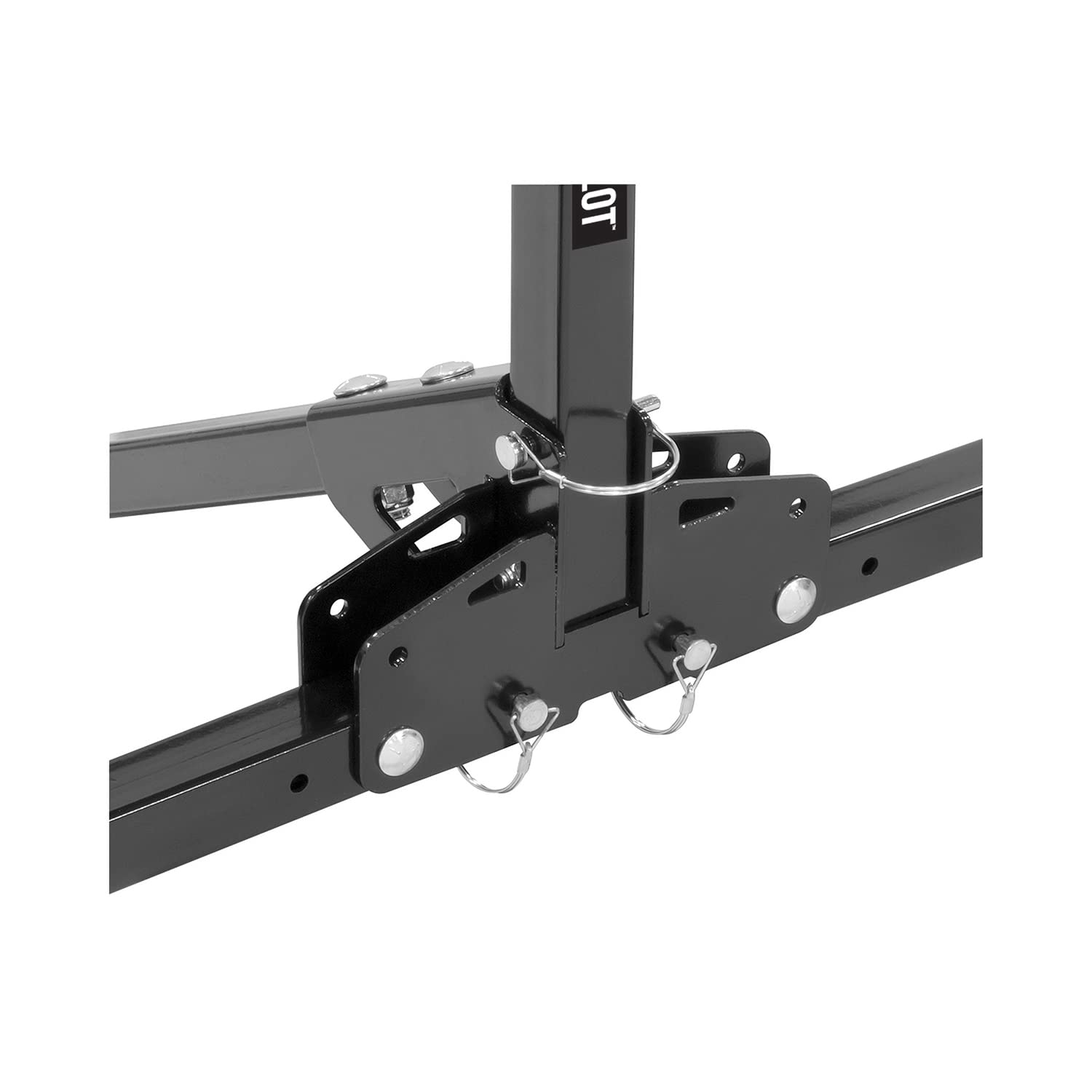Reese 63138 Q-Slot 4-Bike Hitch Mount Rack - Heavy Duty Bicycle Carrier for Trucks, SUVs & RVs - Perfect for Road Trips, Camping & Outdoor Adventures
