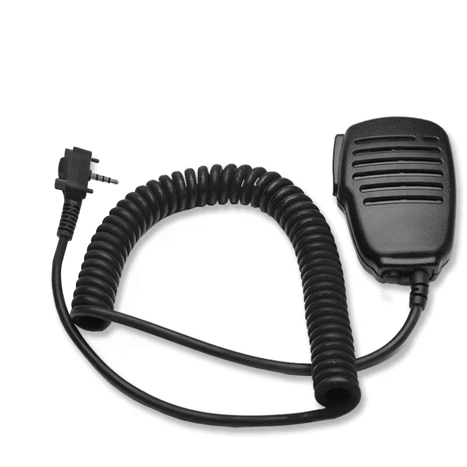 DAGIJIRD Waterproof Handheld Speaker Mic with 3.5mm Earpiece Jack - Compatible with Vertex VX231 VX261 VX459 Two Way Radios - Ideal for Construction, Security & Outdoor Communication