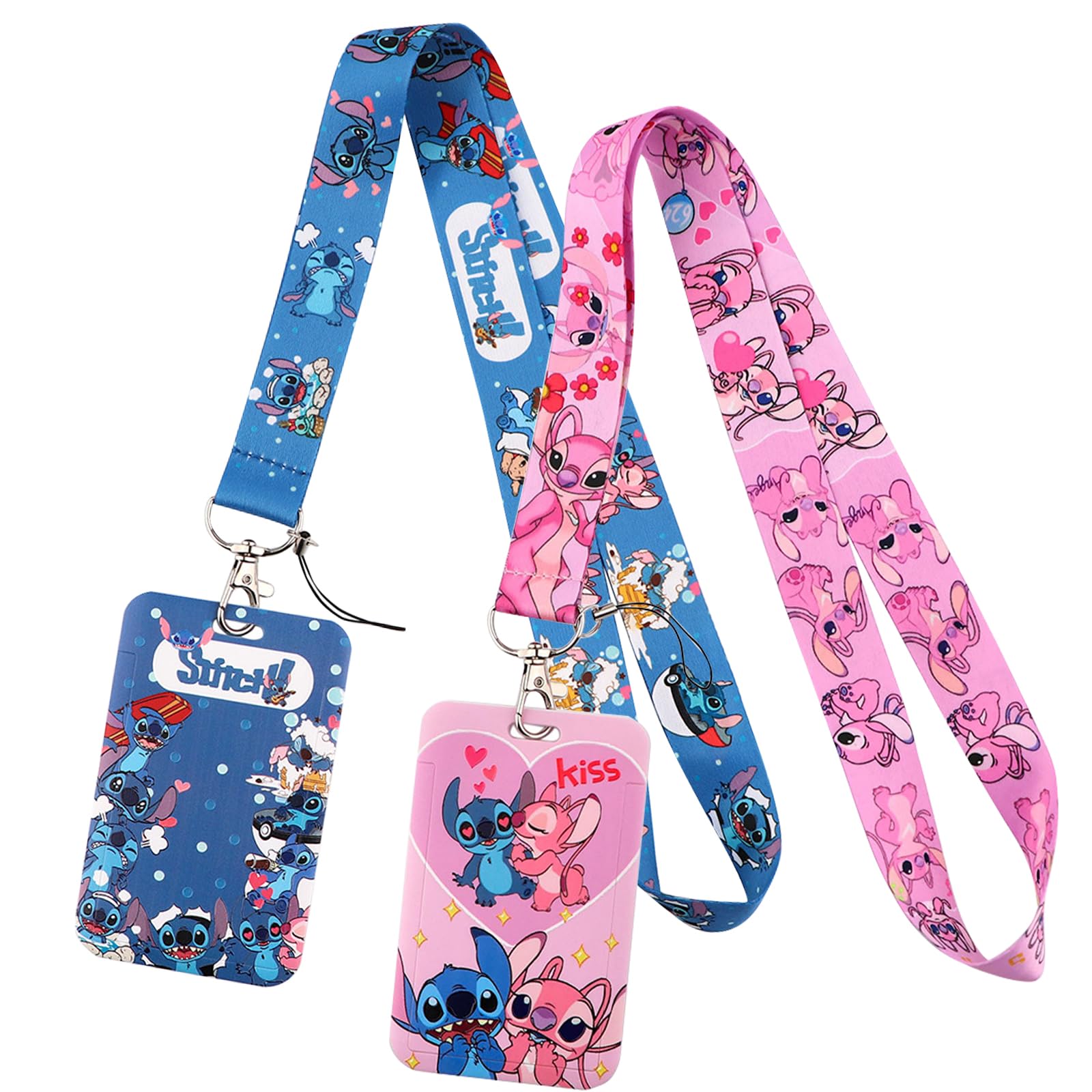 Kids Badge Holder with Adjustable Lanyard - Swivel Lobster Clasp & Detachable Card Holder - ID Badge Reel for Office, School & Bus Pass - Perfect for Teachers, Students & Commuters