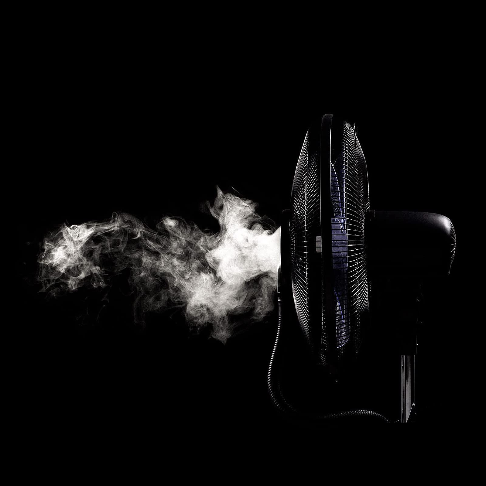 Multi-Function Stand Fan with Timer, Water Mist Spray & Ionizer - Cool & Purify Air for Home, Office, or Bedroom Use