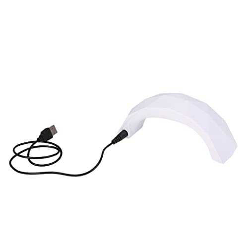 9W LED UV Nail Dryer Lamp - Fast 30s Curing for Gel Polish & Manicure | Portable White Nail Light for Home & Salon Use | Perfect for DIY Nail Art & Professional Manicures