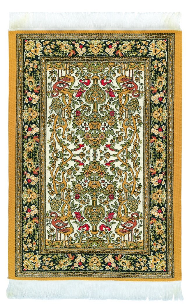 Authentic Oriental HEREKE Woven Carpet Mouse Pad - Premium Ergonomic Desk Mat for Computers & Office - Perfect for Home Office, Gaming Setup, and Workspace Decor