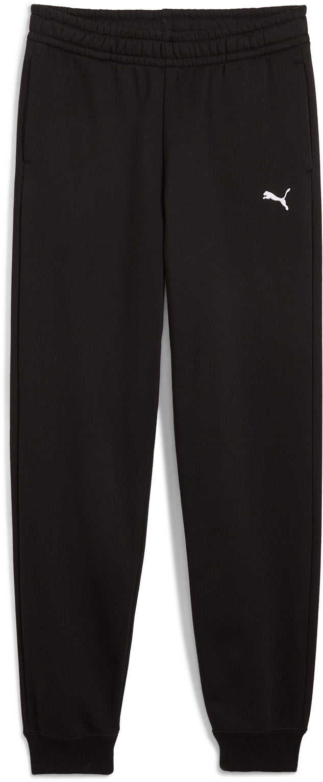 PUMA Kids' Essentials Logo Fleece Black Track Pants - Soft & Comfortable Joggers for Boys & Girls - Perfect for School, Sports & Casual Wear