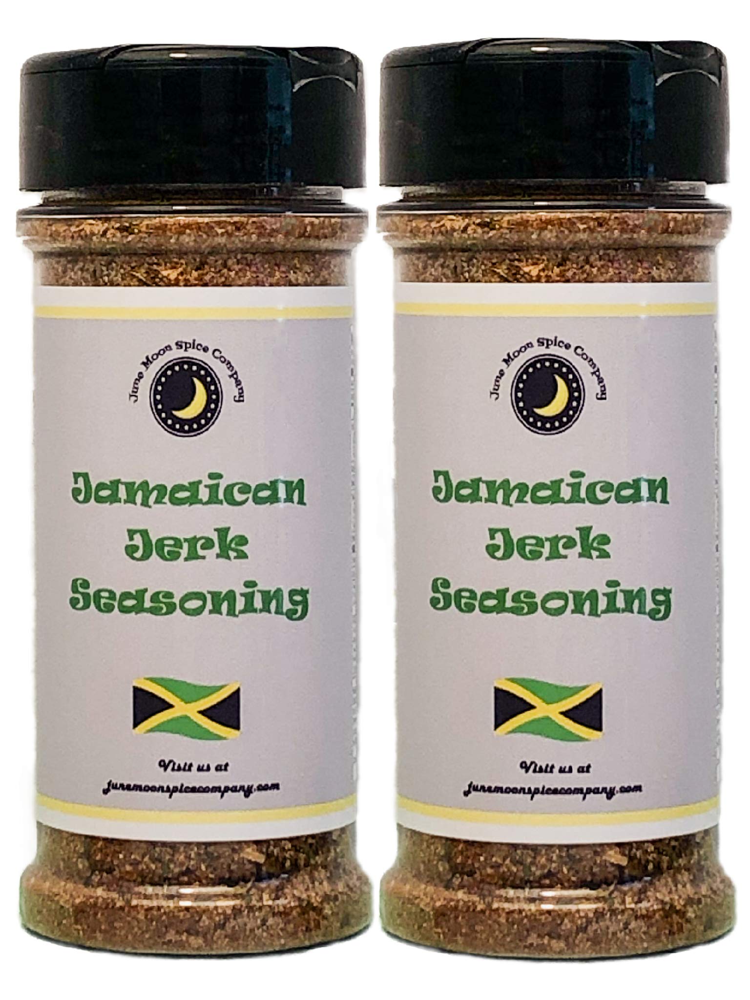 Premium Jamaican Jerk Seasoning - 2 Pack Large Shakers | All Natural, No Calories, Fat Free, Low Sugar | Small Batch Crafted | Perfect for Chicken, Pork, Seafood & BBQ | Authentic Caribbean Spice Blend for Grilling, Roasting & Marinades