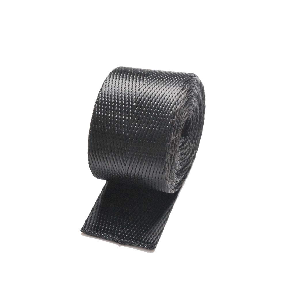 Heavy Duty Black Nylon V-Pattern Webbing Straps - Weather Resistant Fabric for Bags, Backpacks, Luggage & Handles - Perfect for Outdoor Gear, DIY Projects & Travel Accessories