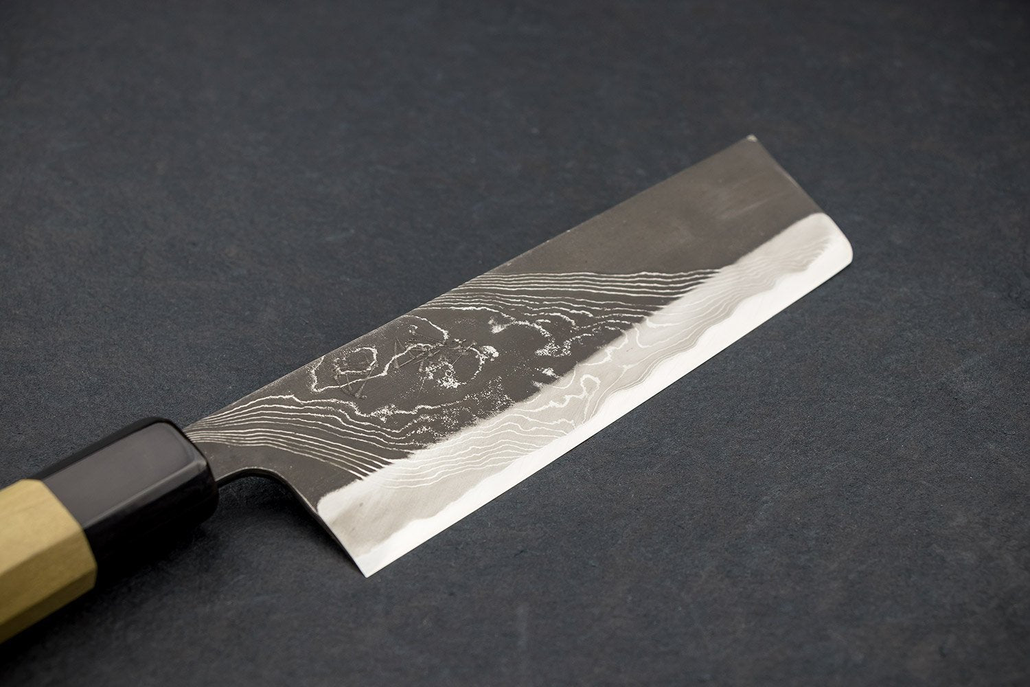 Premium Tsukasa Hinoura River Jump Nakiri Knife 165mm - Japanese High Carbon Steel Chef Knife for Slicing, Dicing & Chopping Vegetables - Perfect for Home Cooks & Professional Chefs