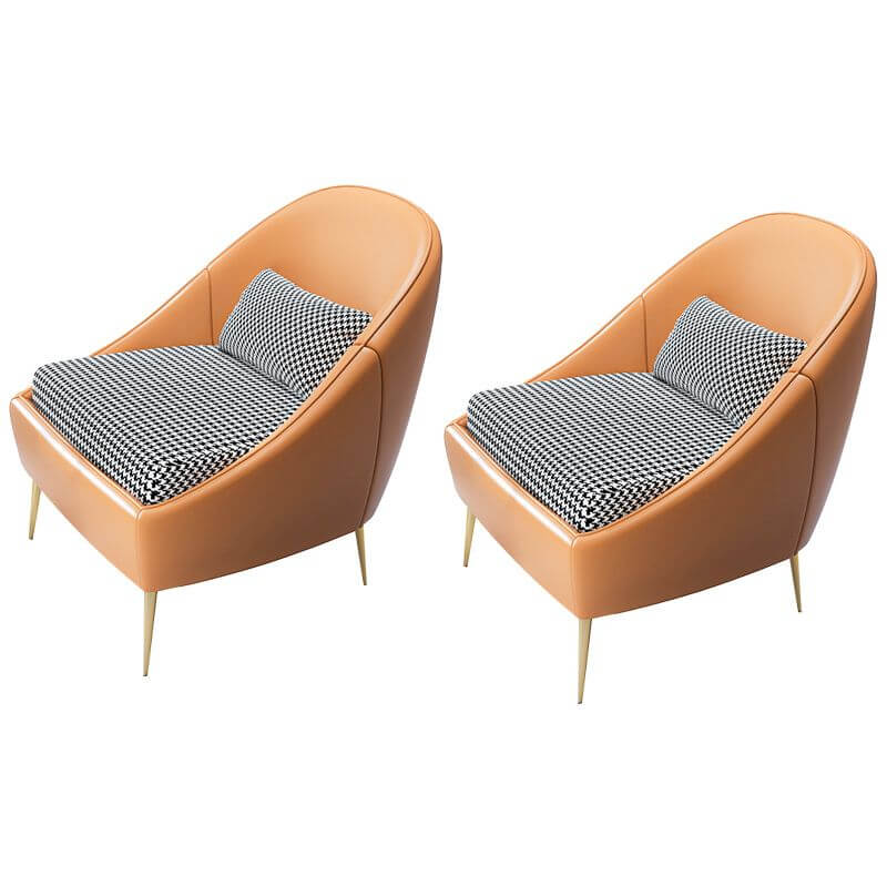 Comfortable Armless Upholstered Chair for Living Room - 31.5