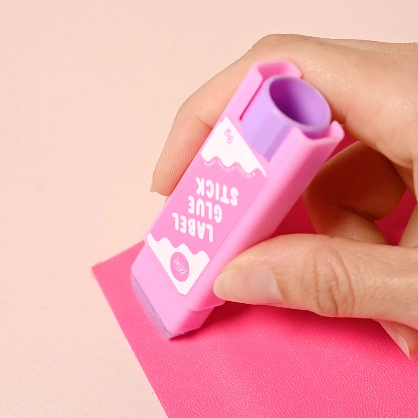 Kylie and the Machine Label Glue Stick - Strong Adhesive for DIY Crafts, Scrapbooking & Office Organization - Perfect for Paper, Cardstock & Fabric Labels