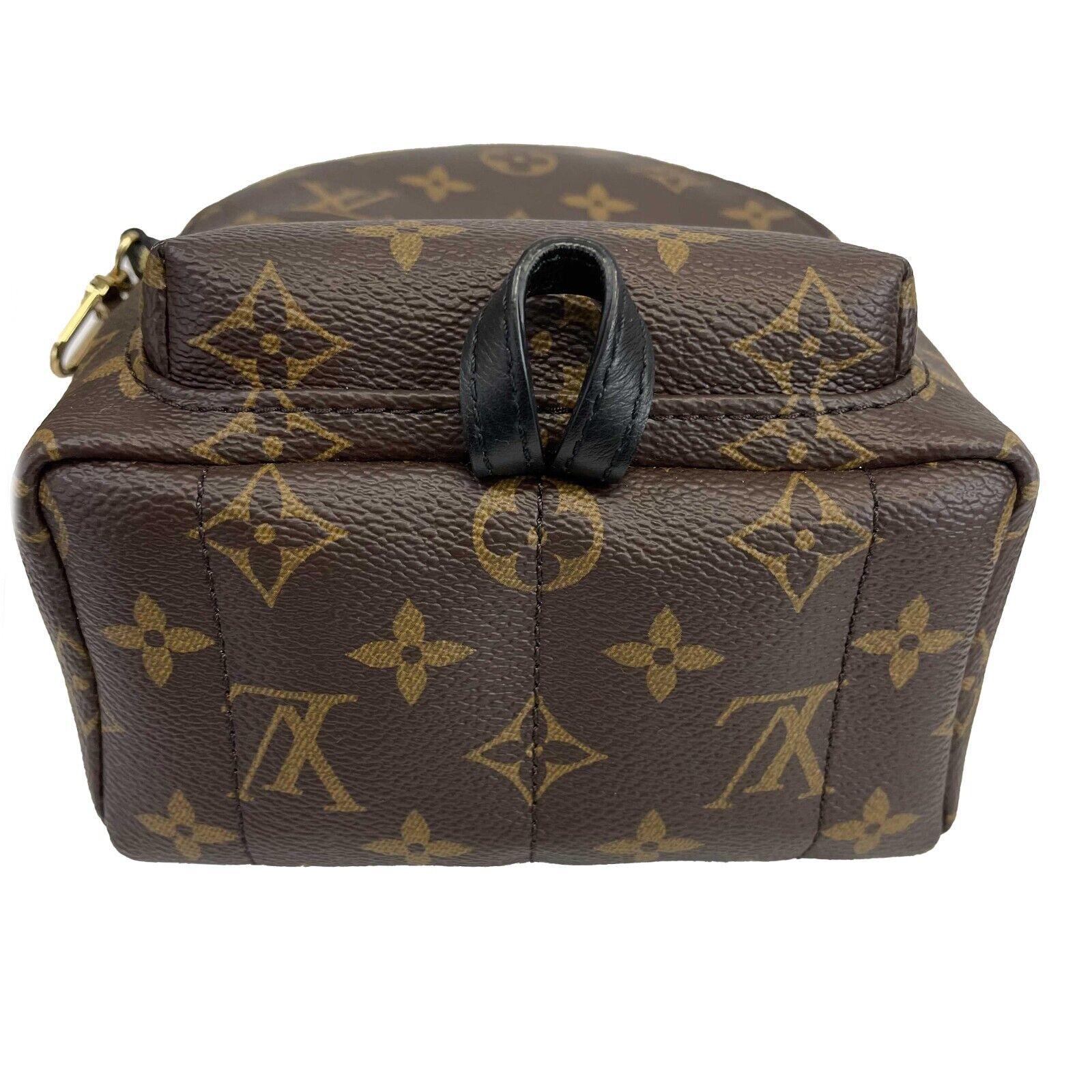 Authentic Louis Vuitton LV Palm Springs Monogram Mini Backpack Crossbody Bag with Adjustable Strap - Perfect for Travel, Shopping & Everyday Use