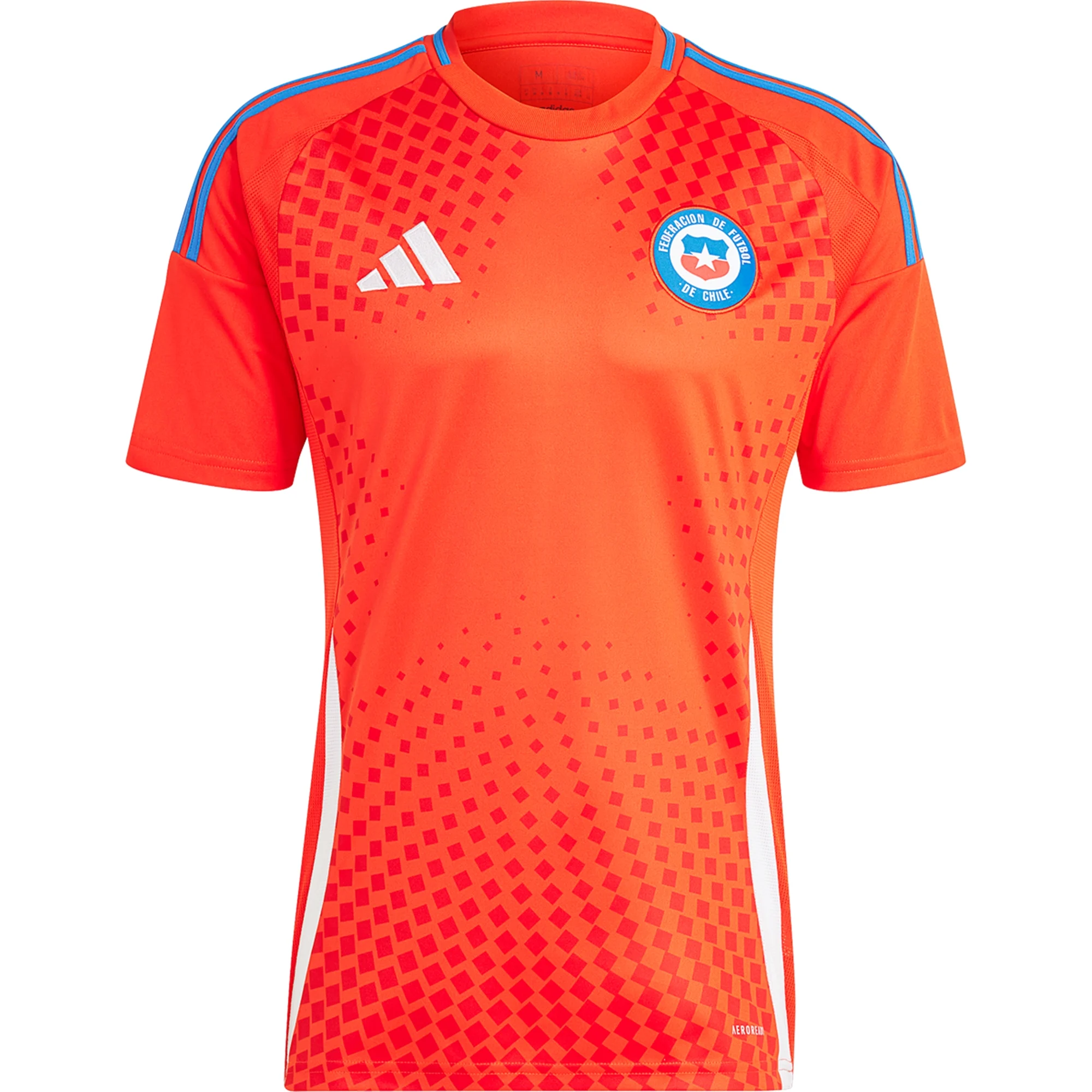 Adidas Chile Home Jersey 2024-2025 - Active Red Soccer Shirt for Men - Official Licensed Football Jersey for Fans & Players - Perfect for Matchdays, Training & Casual Wear