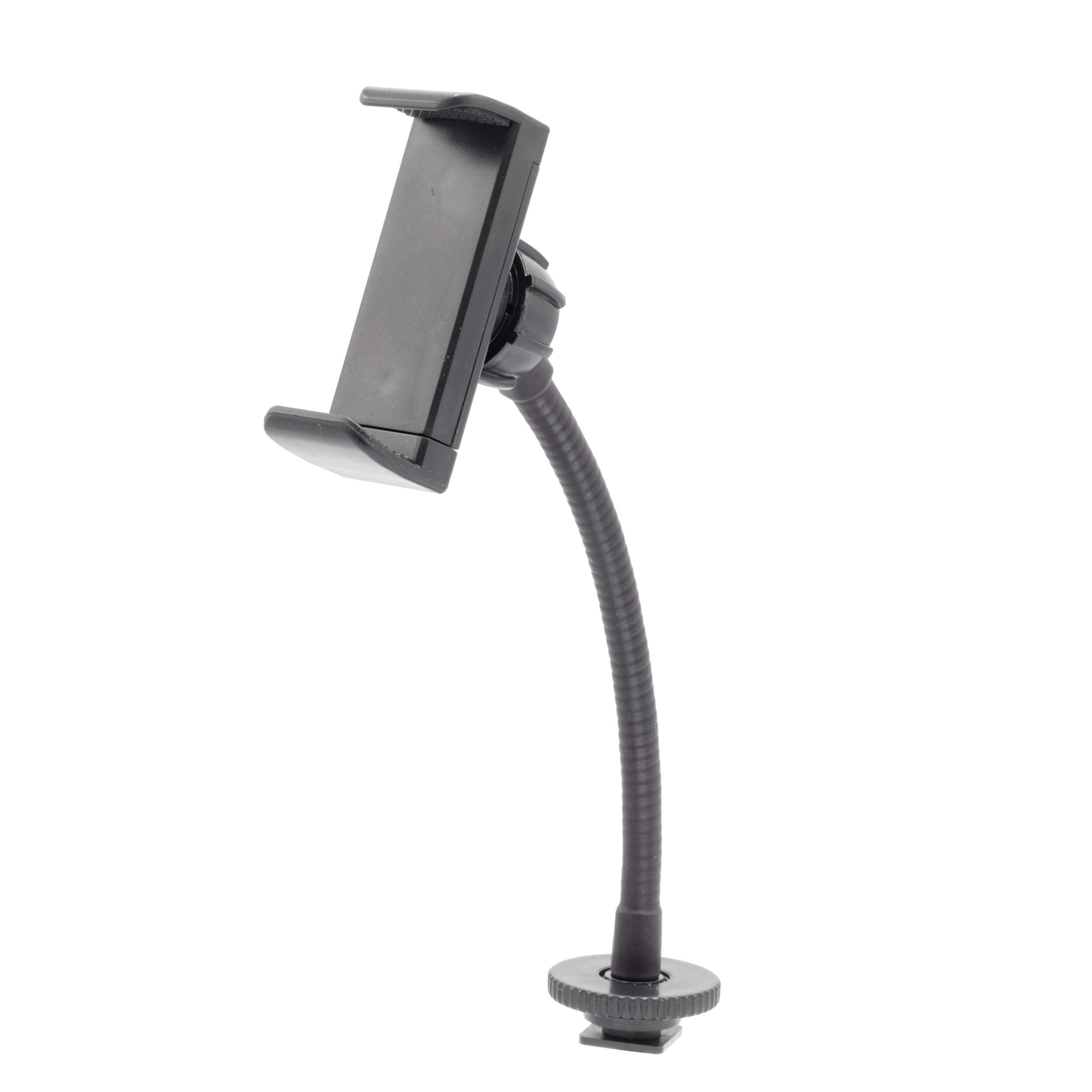 360° Rotatable Gooseneck Phone Holder Stand - Adjustable Smartphone Mount for Desk, Bed, Car & Office Use - Compatible with iPhone, Samsung & All Mobile Phones