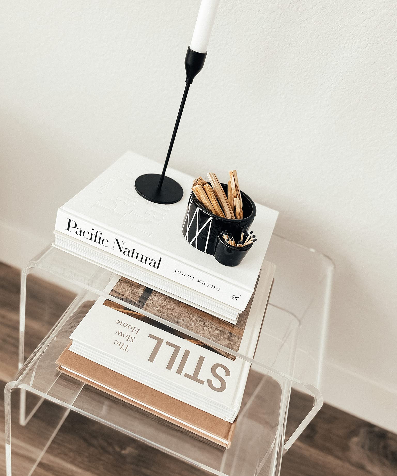 Bursera Onyx Ceramic Bowl - Eco-Friendly Decorative Bowl with Side Slot for Matches, Smudging Burn Bowl for Sage & Palo Santo, Candle Holder & Matchstick Organizer | Perfect for Meditation, Aromatherapy & Home Decor (Tree Planted with Every Purchase)