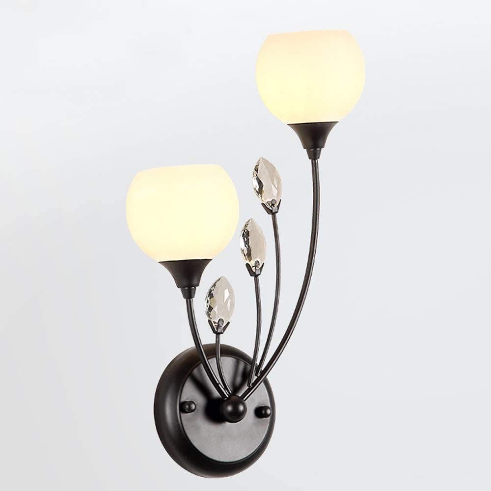 Modern Creative Wall Lamp - 2-Light G9 Iron Metal Sconce for Hallway, Bedroom, Living Room, Bathroom & Kitchen | Indoor Cafe & Aisle Decoration Lighting