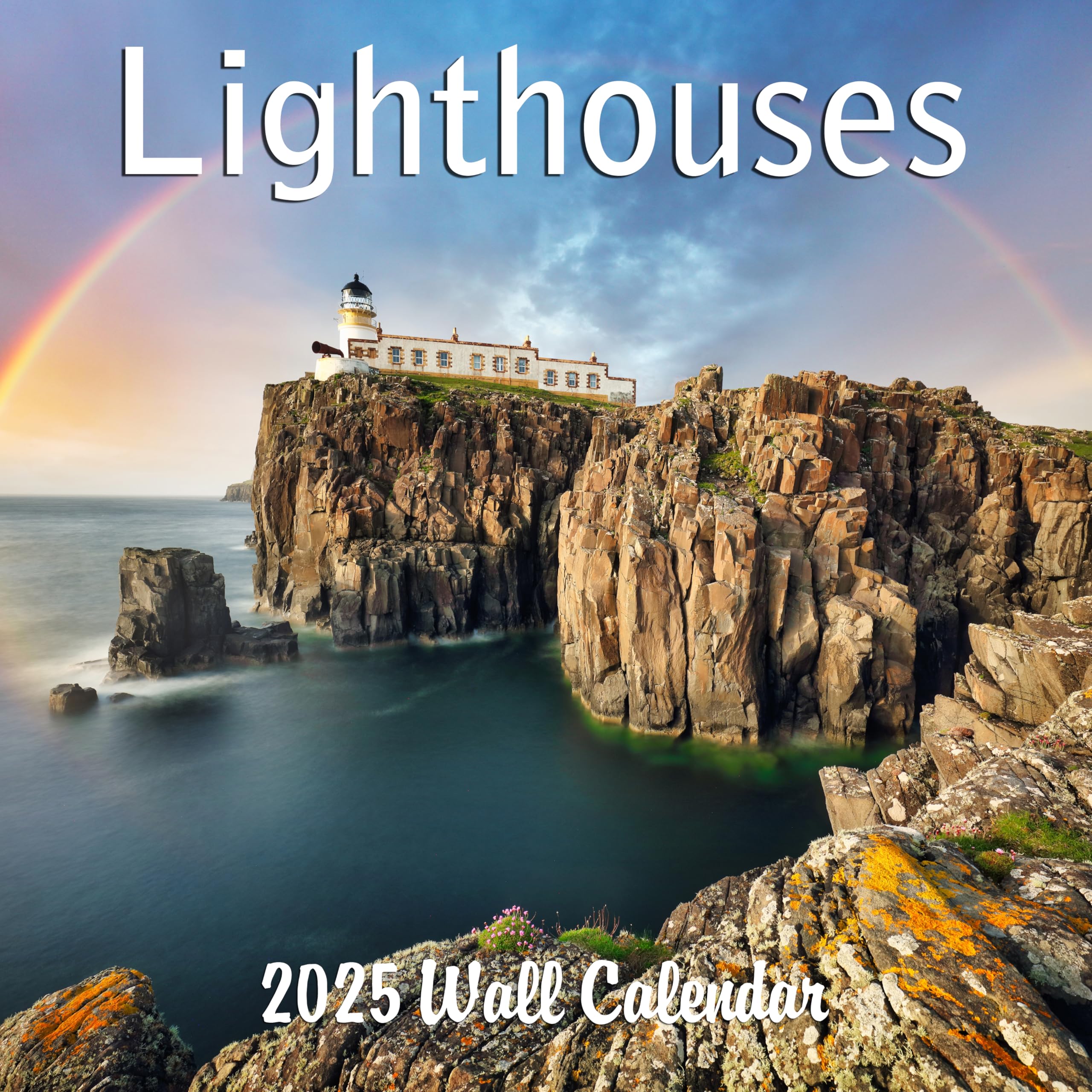 2025 Lighthouses Monthly Wall Calendar - 12