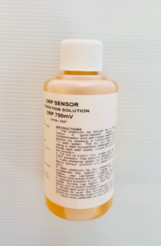 ORP Calibration Solution 100mL - Premium Quality for Water Testing & Aquarium Maintenance | Ideal for Pools, Spas, and Hydroponics Systems