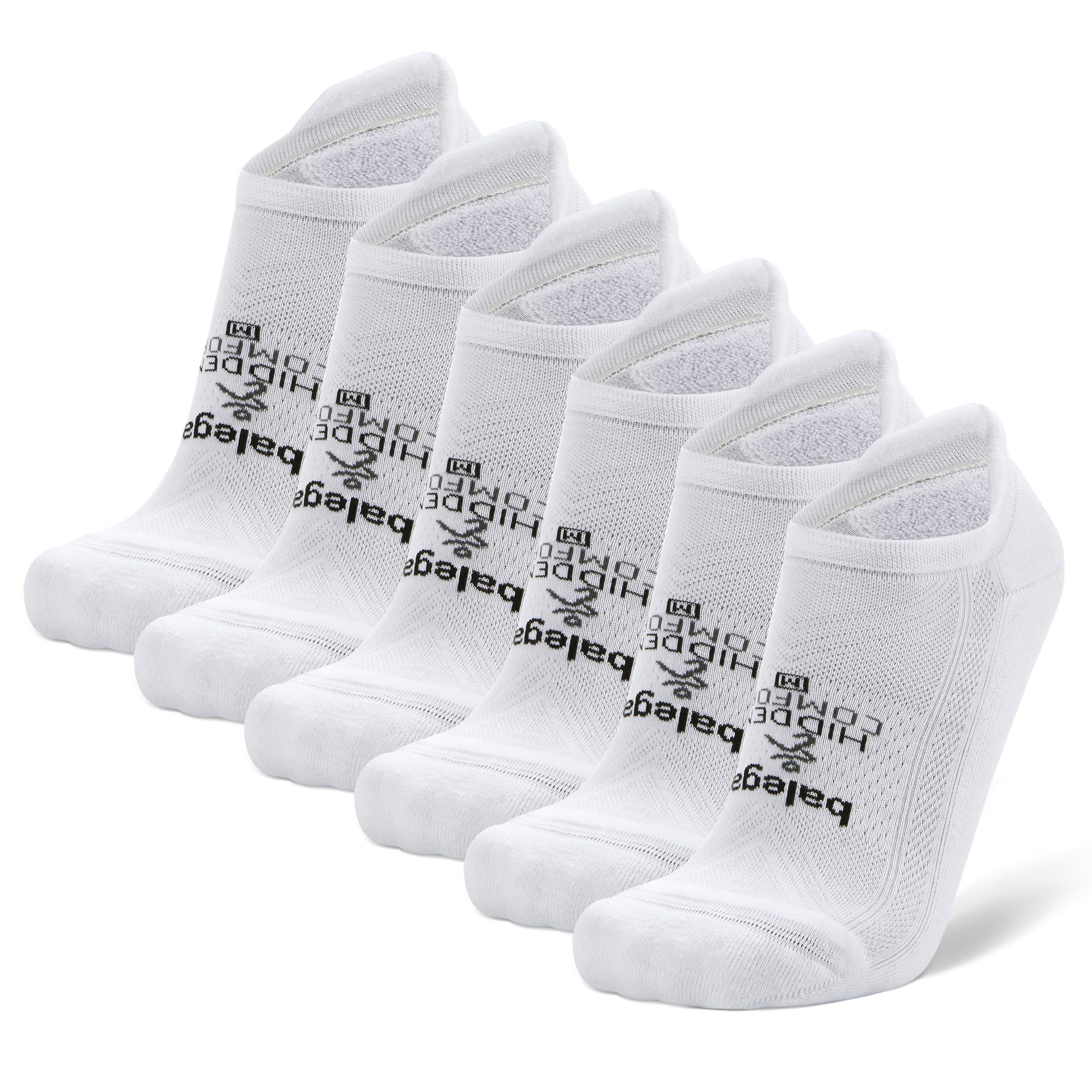 Balega Hidden Comfort Performance No Show Running Socks Multipack - Breathable Athletic Socks for Men & Women - Perfect for Marathon, Gym Workouts & Everyday Wear