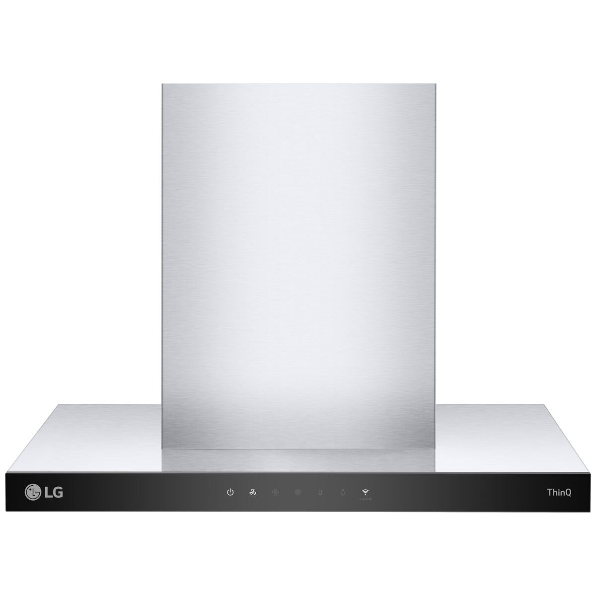 LG BWH607T3S 60cm Series 7 Canopy Range Hood - Stainless Steel Kitchen Exhaust Fan with Powerful Extraction - Perfect for Modern Home Cooking & Open Kitchen Designs