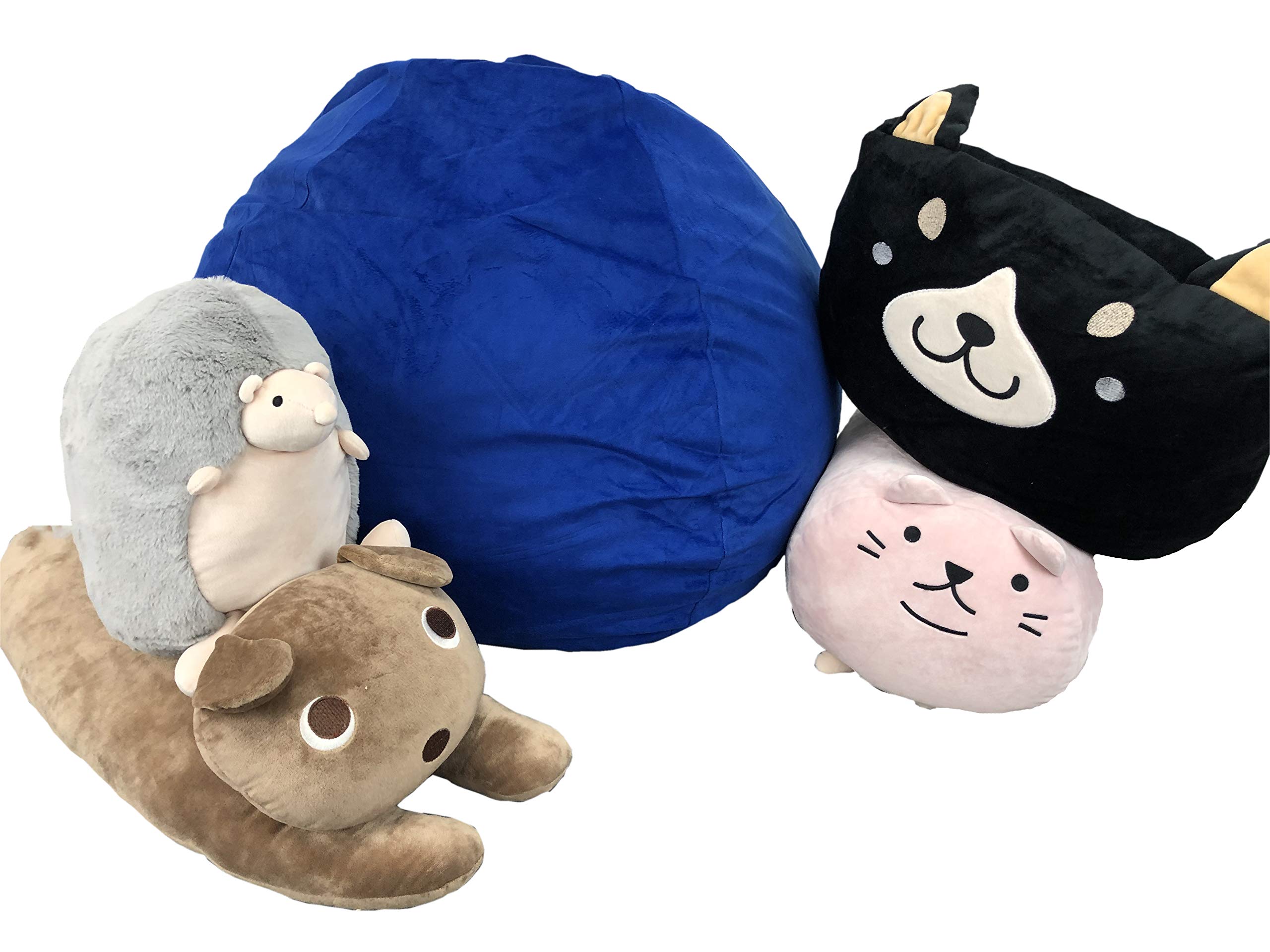 Premium Kids Memory Foam Bean Bag Chair - 3ft Comfortable & Washable Cover for Boys & Girls | Perfect for Bedroom, Playroom, Reading Nook & Gaming Setup