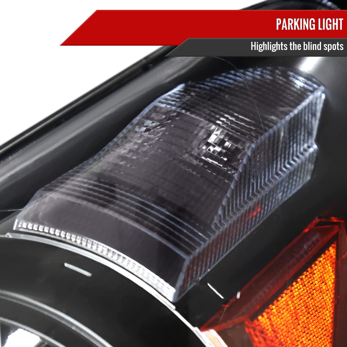 2005-2007 Honda Odyssey Replacement Headlights Pair - Black Housing Left & Right Headlamps for Improved Night Visibility | Perfect for Daily Commute & Road Trips