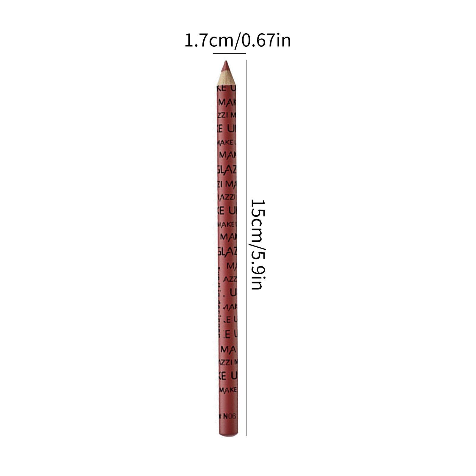 12 Color Matte Lip Liner Pencil Set - Professional Velvet Lipstick Pencils for Women & Girls | Long-Lasting Lip Makeup for Everyday Wear, Parties & Special Occasions