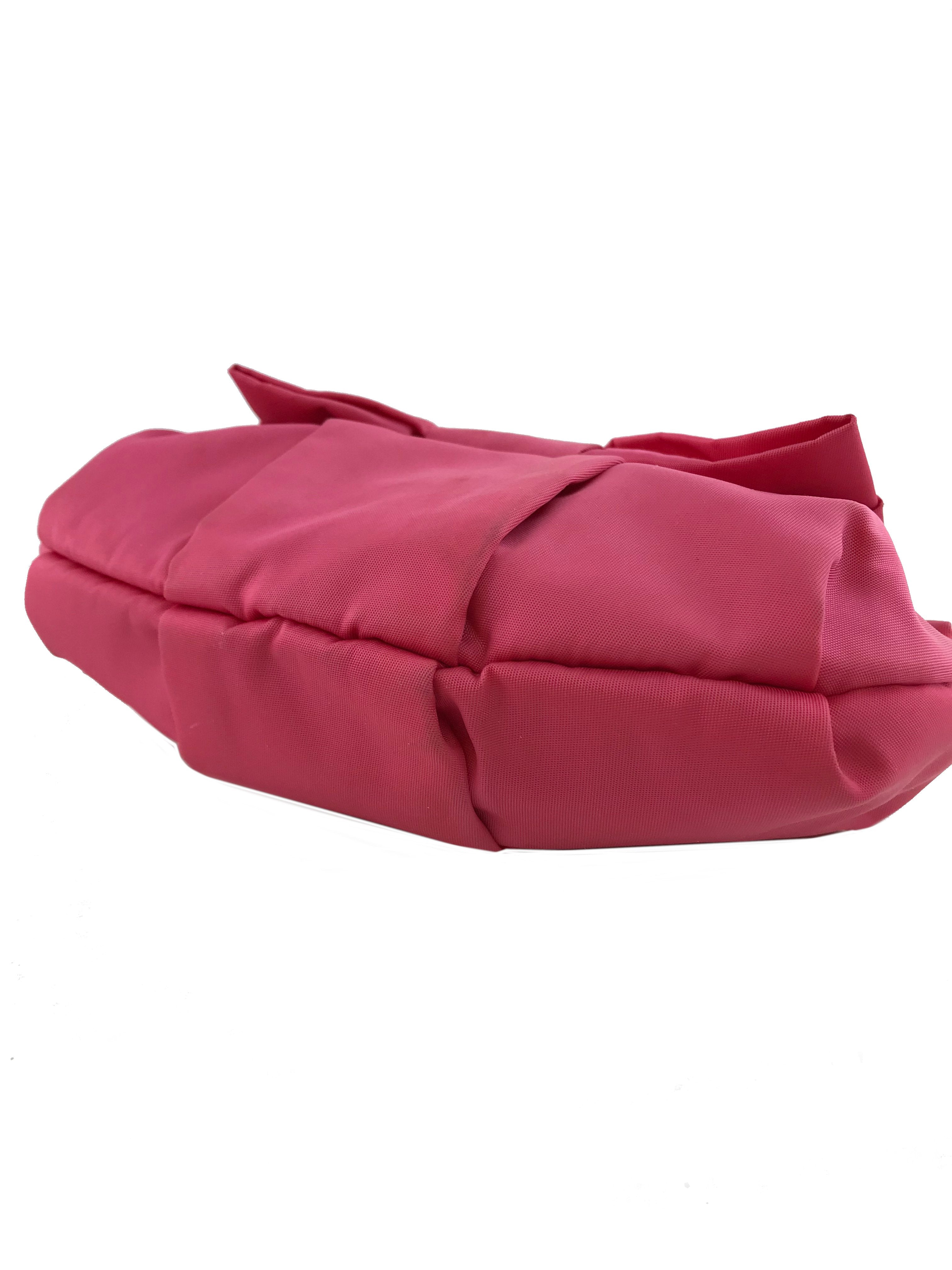 Prada Zip Top Pleated Satin Wristlet Bag - Luxury Designer Clutch for Women | Perfect for Evening Parties, Weddings & Special Occasions