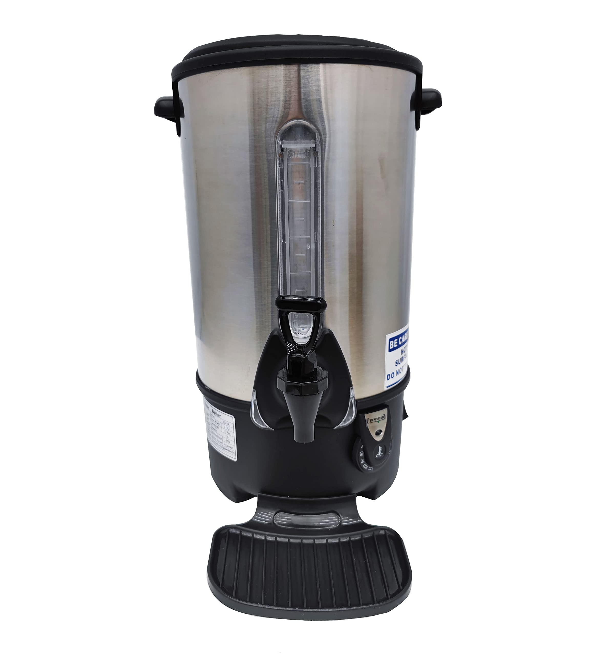 TECHTONGDA 10L Electric Hot Water Kettle Stainless Steel Boiler with Temperature Control - Perfect for Brewing Coffee, Tea, and Hot Beverages in Cafes, Offices, and Homes