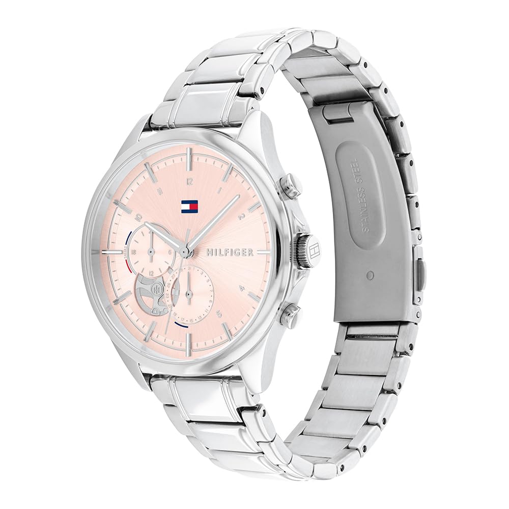 Tommy Hilfiger Women's Multifunction Quartz Watch with Stainless Steel Bracelet - Stylish Analog Watch for Everyday Wear, Office & Casual Outfits