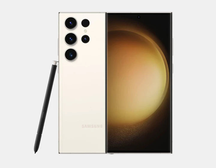 Samsung Galaxy S23 Ultra 5G Smartphone 512GB 12GB RAM GSM Unlocked (Cream) - Premium Android Phone for Photography, Gaming & Productivity - Perfect for Travel, Business & Entertainment