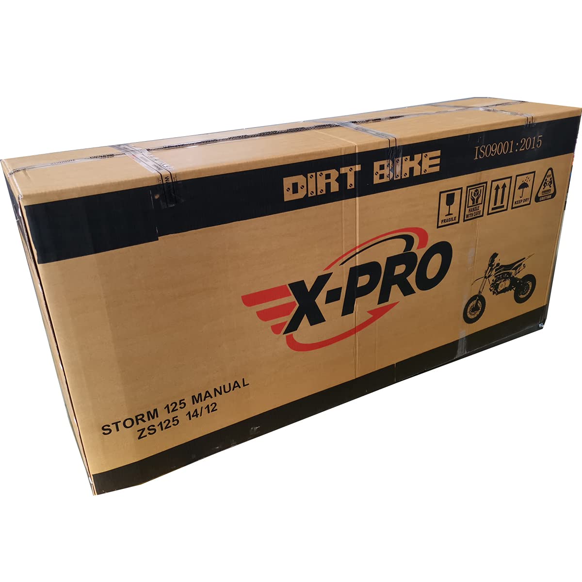 X-PRO 125cc Kids Dirt Bike - 4-Speed Semi-Automatic Youth Pit Bike with 14