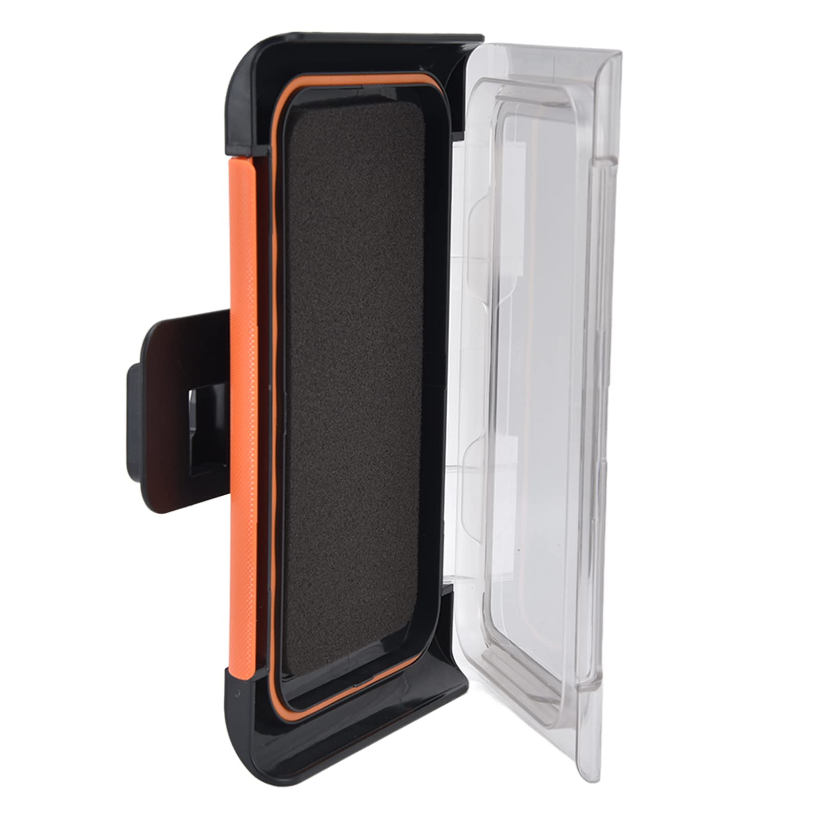FTVOGUE Waterproof Shower Phone Holder - 360° Rotatable Wall Mounted Bathroom Storage Case for iPhone, Samsung & More - Perfect for Bath, Shower & Kitchen Use (Black)