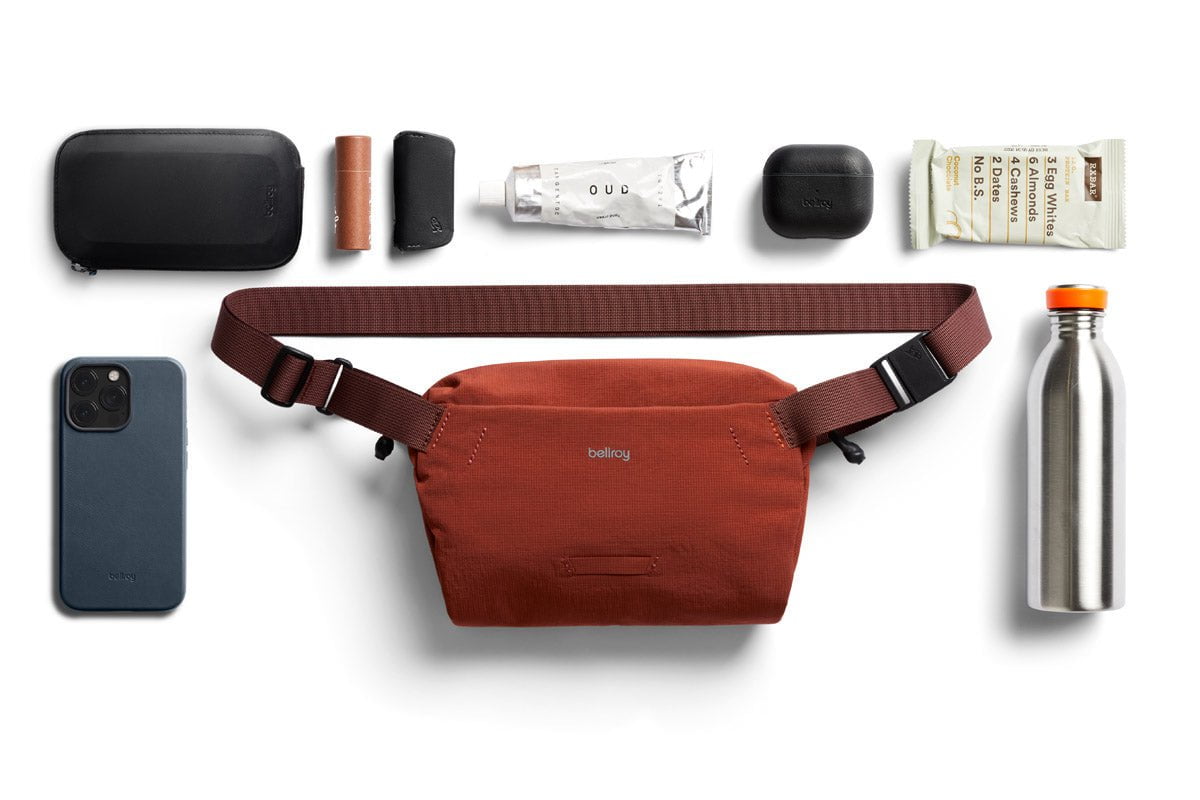 Bellroy Lite Sling Mini - Compact Crossbody Bag for Men & Women | Water-Resistant Travel & Everyday Essentials Carrier | Perfect for Hiking, Commuting & Urban Adventures
