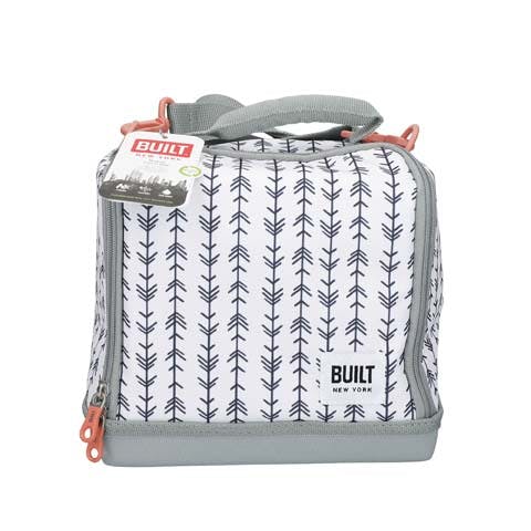 BUILT Bowery Insulated Lunch Bag 7L 'Belle Vie' - Leakproof Cooler Tote for Work, School & Picnics - BPA-Free Food Container with Comfortable Shoulder Strap