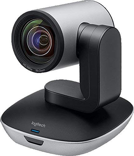 Logitech PTZ Pro 2 Conference Camera - 1080p HD USB Webcam with 10x Zoom & Noise Reduction for Video Conferencing, Live Streaming & Online Meetings (Renewed) - Perfect for Home Office, Classroom & Webinars