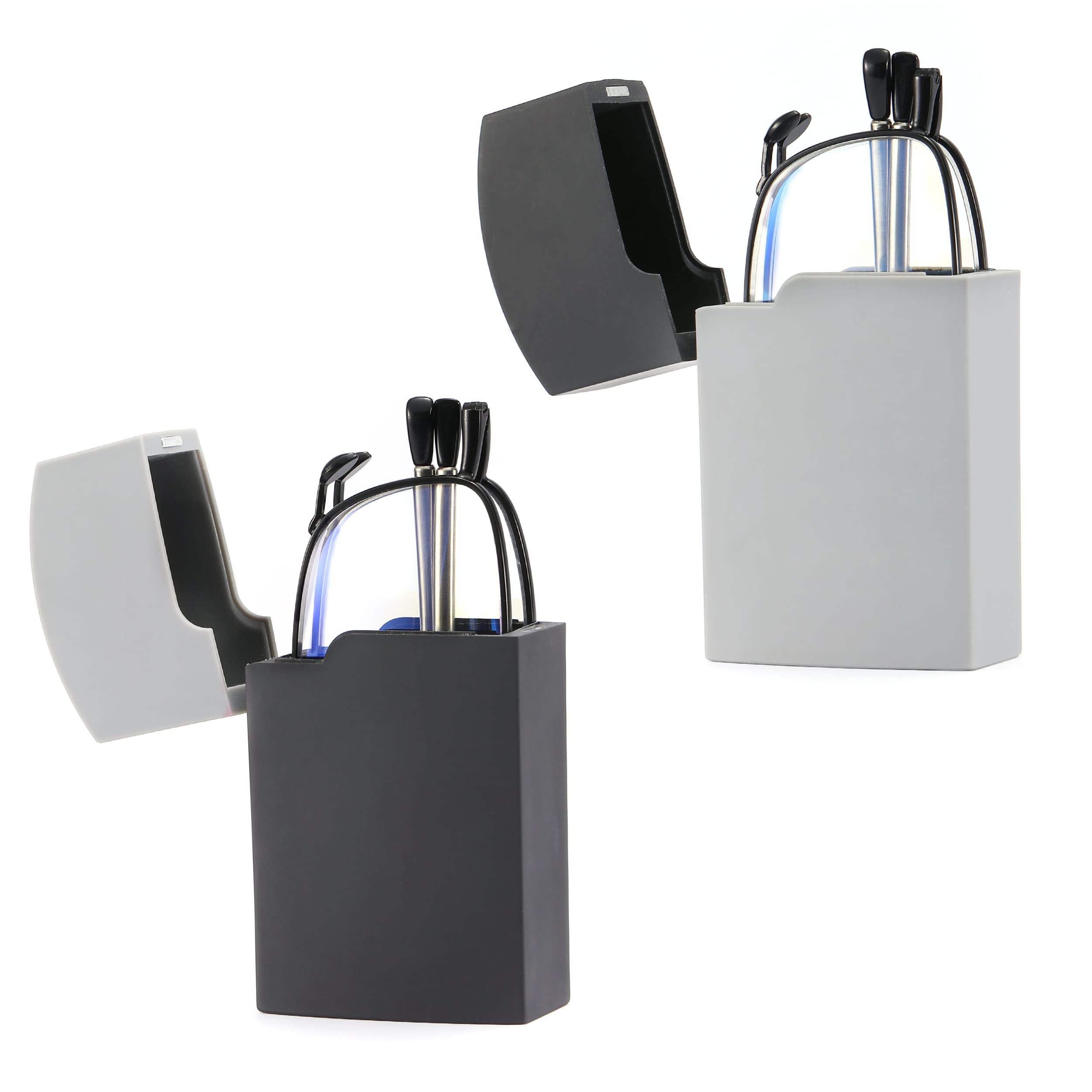 Blue Light Blocking Reading Glasses - Foldable Unisex Readers with Portable Case for Office, Travel & Computer Use