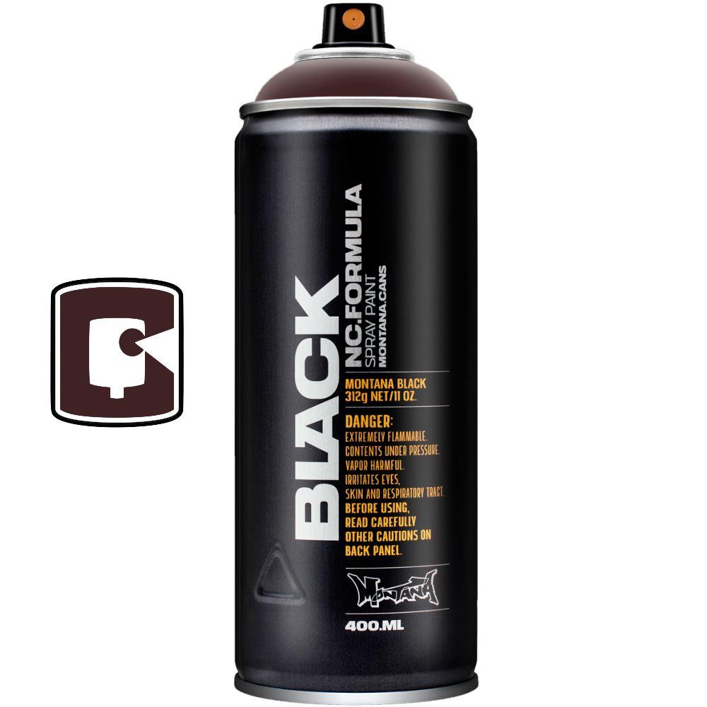 Montana Black 400ML Merlot Red Spray Paint - Premium Graffiti, Art & DIY Projects for Walls, Metal & Wood Surfaces