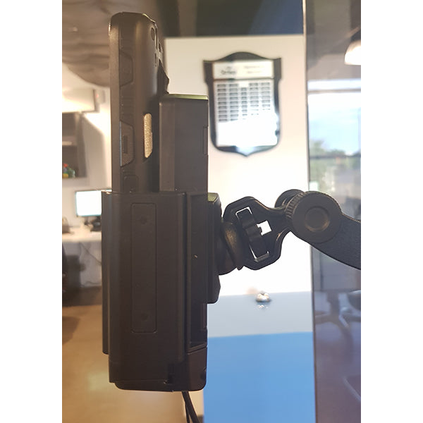 Datalogic Memor 10 Wireless Charging Car Mount Holder - Fast Qi Charging Cradle for Smartphones in Vehicles | Perfect for Commuting, Road Trips & GPS Navigation