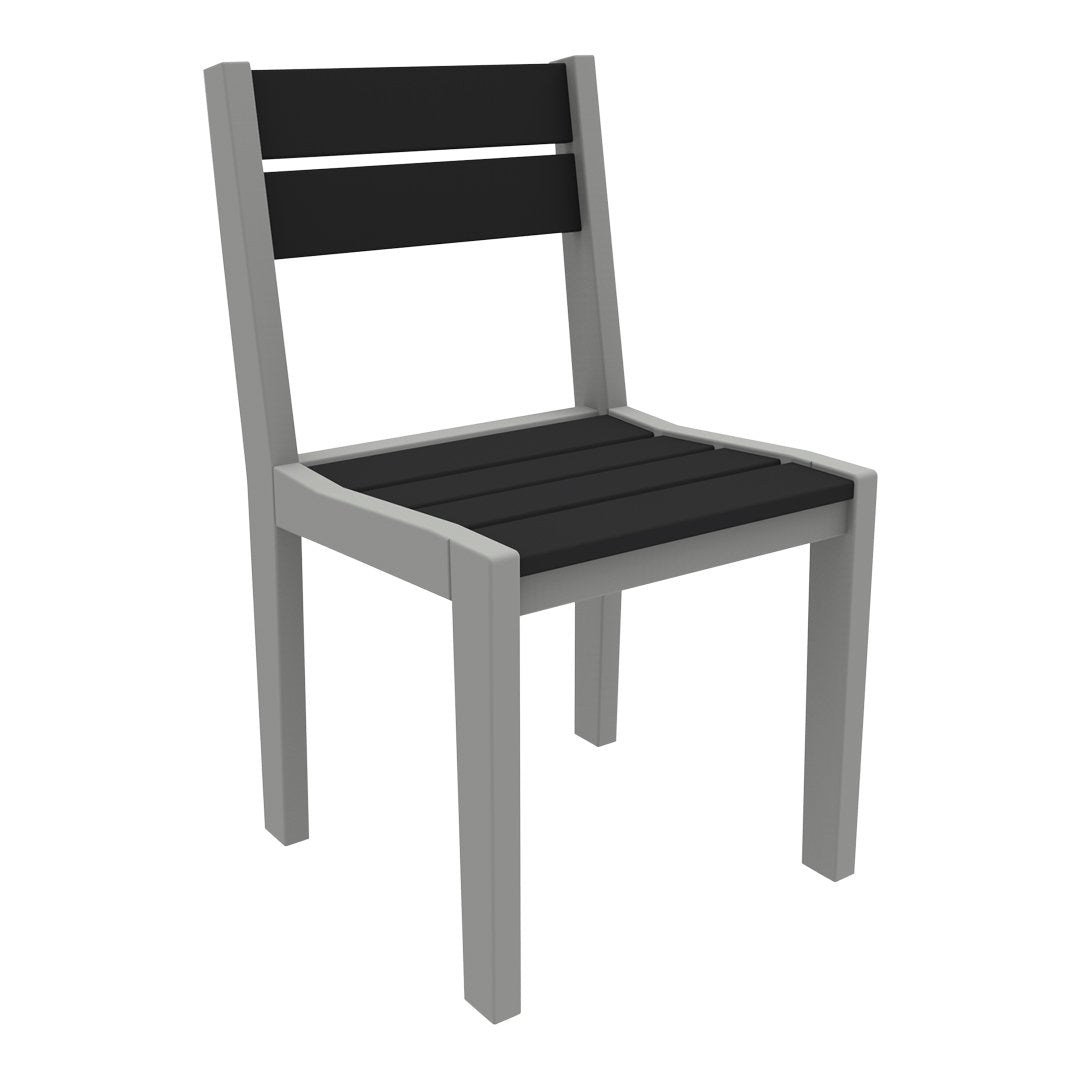 Stylish Coastline Cafe Dining Chair - Modern Wooden Bistro Chair for Kitchen, Restaurant & Patio - Perfect for Home, Cafe & Outdoor Dining
