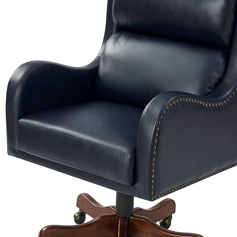 Premium Otto Executive Task Chair - Adjustable Seat Height & Tilt Mechanism - Ergonomic Office Chair for Home & Business Workspaces
