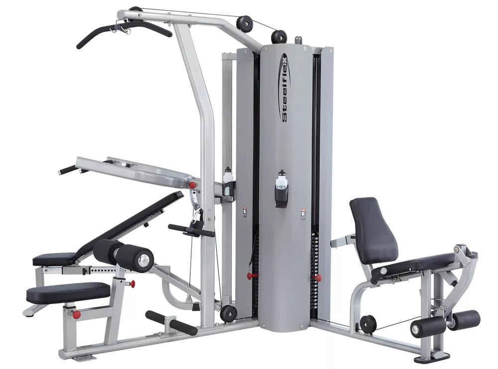 Steelflex MG3000 Multi Gym - Full Body Home Workout Equipment for Strength Training & Fitness | Perfect for Home Gym, Small Spaces & Weight Loss