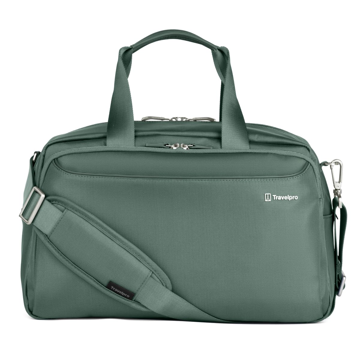 Travelpro VersaPack+ Lightweight Underseat Travel Tote Bag for Men & Women - 16.25 Inch Carry-On Luggage, Desert Sage Green - Perfect for Airplane, Business Trips & Weekend Getaways
