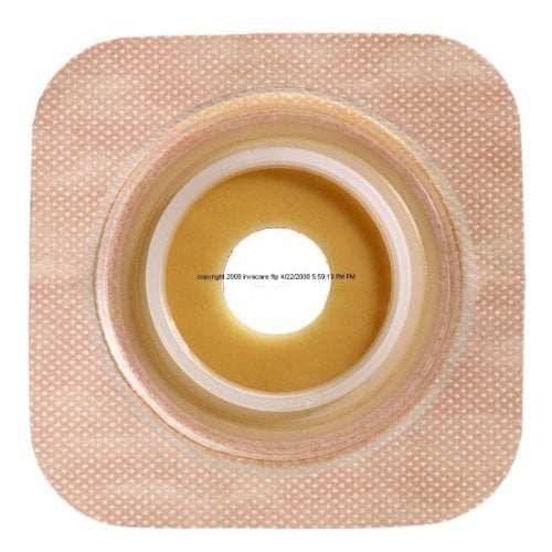 ConvaTec SUR FIT Natura Two-Piece Stomahesive Skin Barrier with Tape Collar - Pre-Cut, Flexible, Tan, 1 3/4