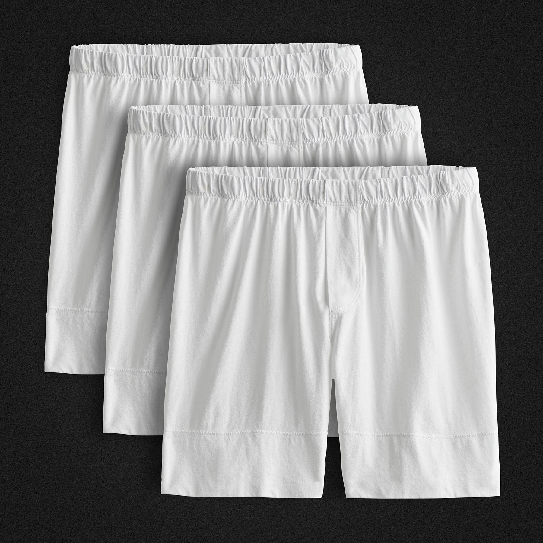 Classic Cotton Boxer Shorts 3-Pack - Soft Breathable Men's Underwear for Everyday Comfort | Perfect for Sleep, Lounge & Gym