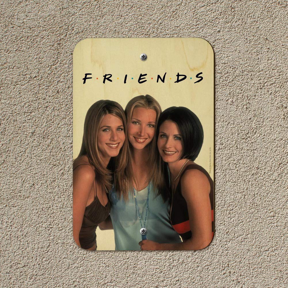 Friends The Girls Home Business Office Sign - Custom Wall Decor for Living Room, Bedroom & Workspace - Perfect Gift for Friends & Coworkers