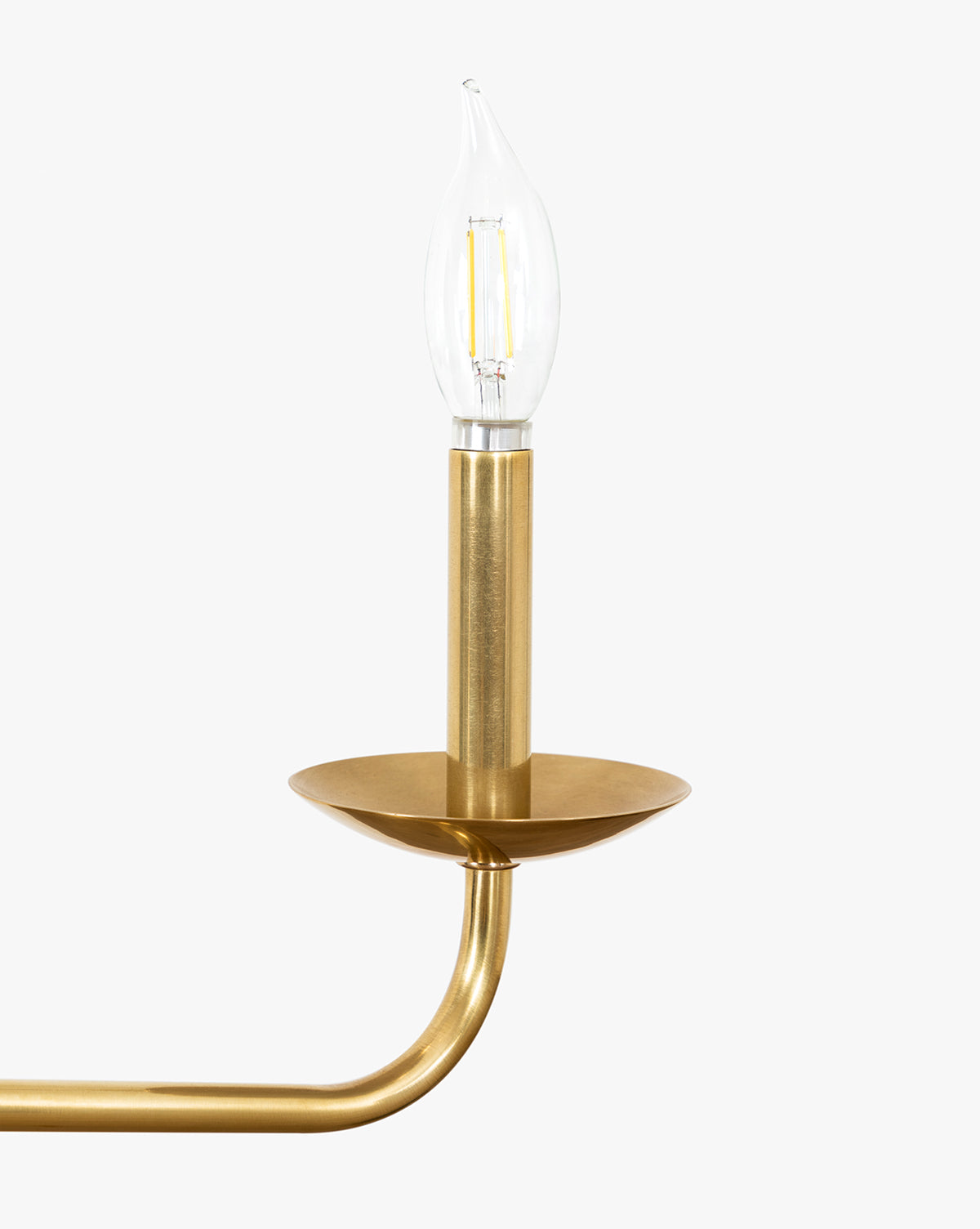 Philomena Linear Chandelier - Modern LED Pendant Light Fixture for Dining Room, Kitchen Island & Living Room | Dimmable Contemporary Lighting