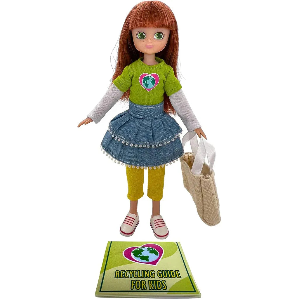 Planet Rescuer Lottie - Eco-Friendly Plush Toy for Kids | Perfect for Birthday Gifts, Bedtime Companions & Environmental Education