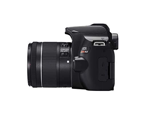 Canon EOS Rebel SL3 DSLR Camera with 18-55mm Lens Kit - 24.1MP APS-C Sensor, 4K Video, WiFi & Bluetooth (Black) | Perfect for Travel Photography, Vlogging & Beginner Photographers