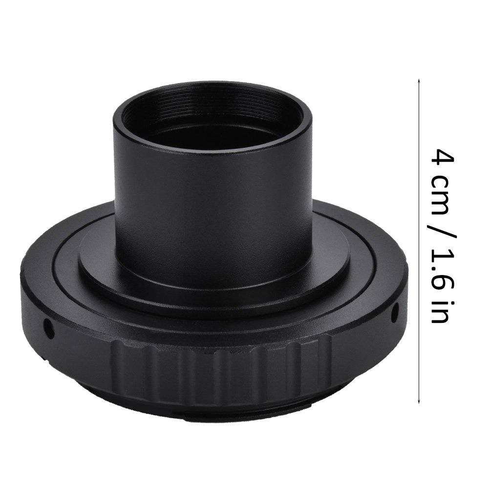 M42 to 1.25 Inch Telescope Camera Adapter - T-Mount Lens Adapter for Canon 5D Mark II, 50D, 60D, 40D, 350D, 400D, 500D, 550D, 600D, 1D - Perfect for Astrophotography & DSLR Telescope Photography